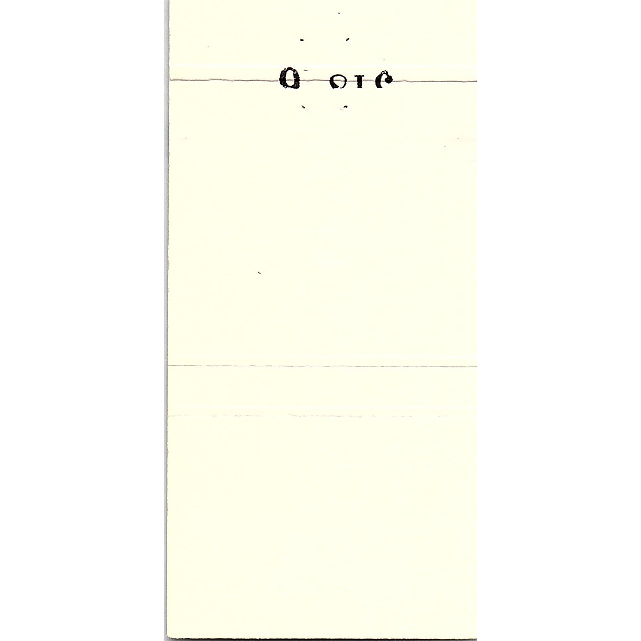 Vladimir Horowitz Connecticut Matchcover Club Vintage Matchbook TB6-MB2-8