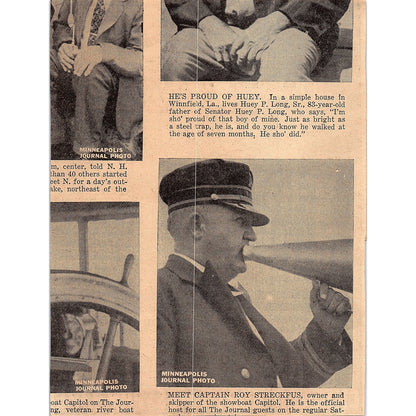 The 400 Chicago & Northwestern Wisconsin to Chicago 1935 Newspaper Ad V1-9