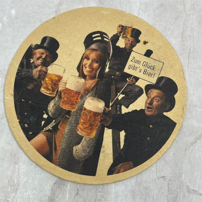 Vintage Feldschlossen Bier German Beer Coaster TJ5-CO2