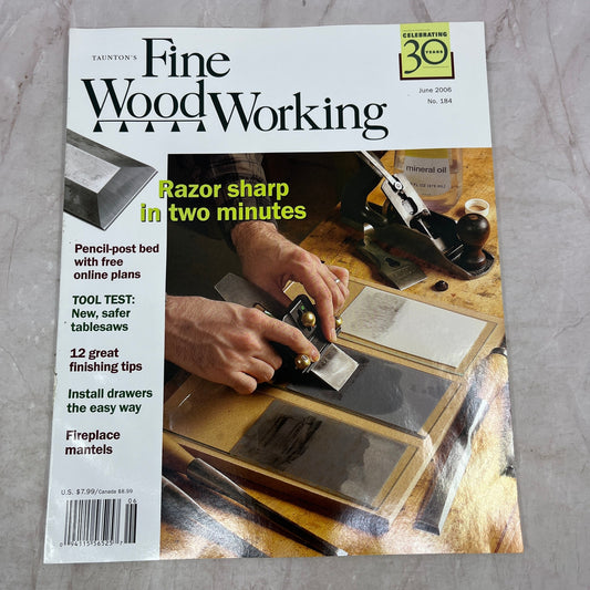 Sharpening Planes - Jun 2006 No 184 - Taunton's Fine Woodworking Magazine M36