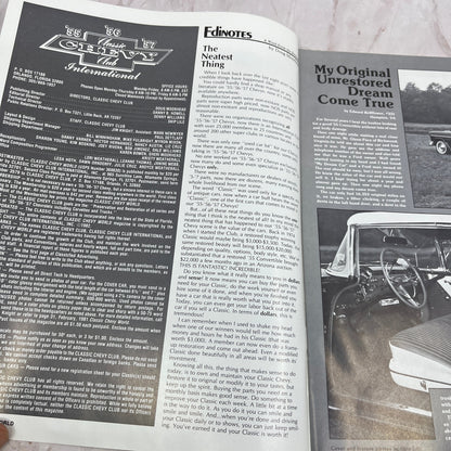 Edward Bellflower Rag Top - '55, '56, '57 Classic Chevy World - Jun 1982 M29