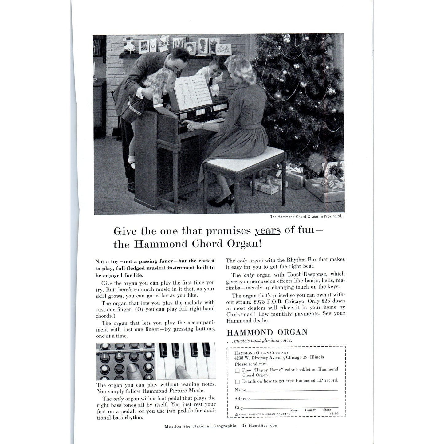 Teal Ford Thunderbird Automobile Car - Vintage Magazine Ad D20