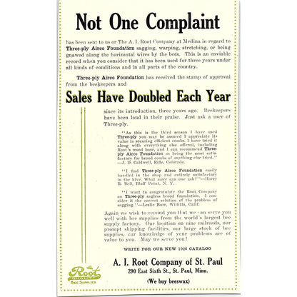 Illinois Glass Company Many Sided Honey Jars Alton IL 1926 Ad AG3-9