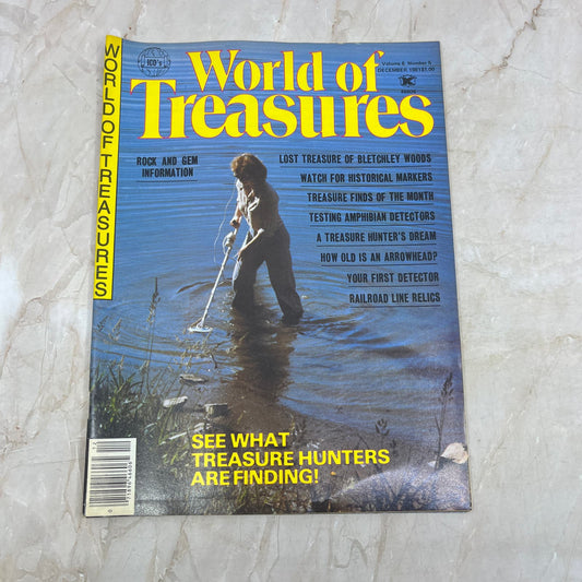 1981 Dec - ICD World of Treasures Magazine - Treasure Hunting Gold Rocks M16