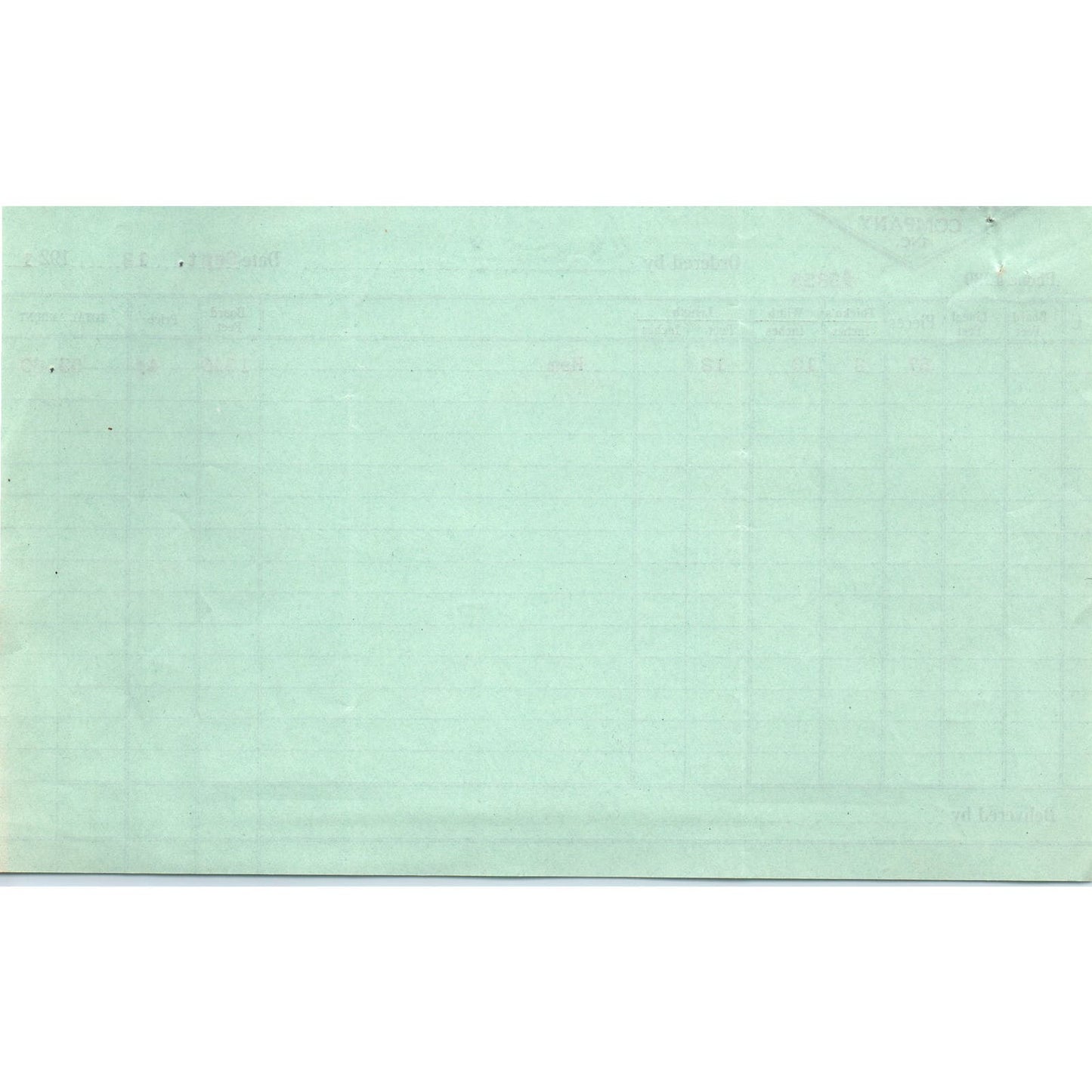 1921 Hornell Lumber Company Inc Billhead Letterhead D17-1