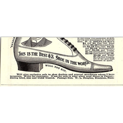 Shawknit Half-Hose Stockings Shaw Stocking Co Lowell MA 1892 Ad AG2-H6