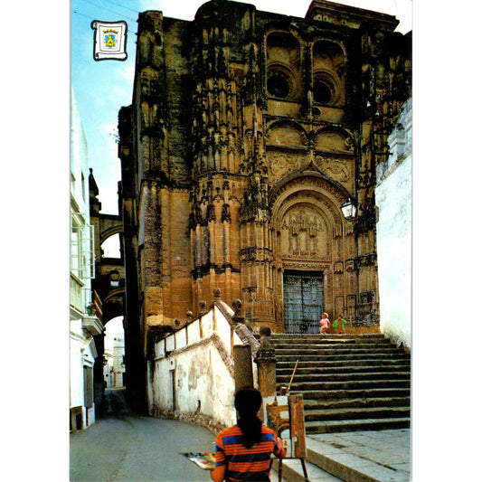 Arcos De La Frontera Grada Sta. Ma De Las Nieves Callejón Monjas Postcard PD1