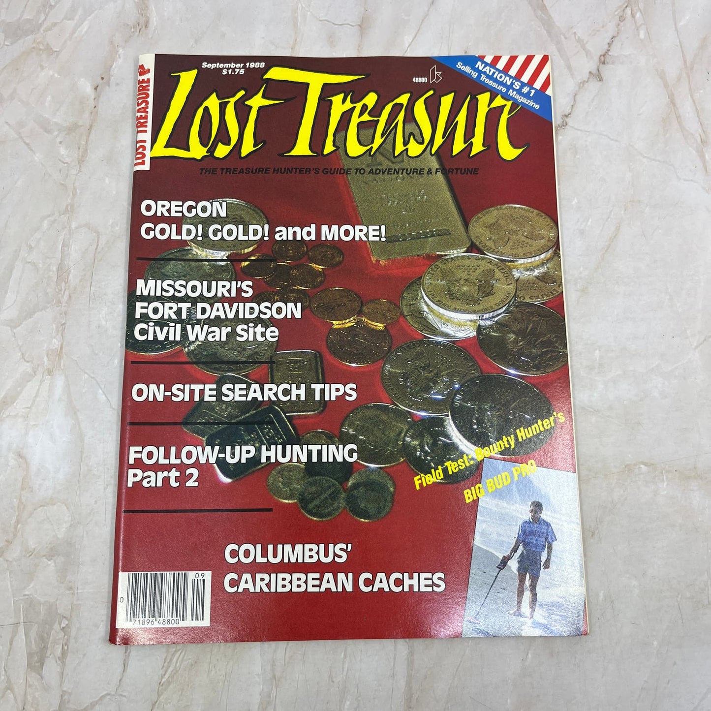 1988 Sept - Lost Treasure Magazine - Treasure Hunting Gold Prospecting M15