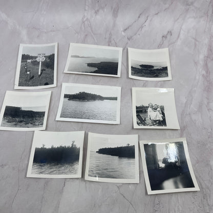 1952 Apostle Islands Lot of 9 Original Photos SB7