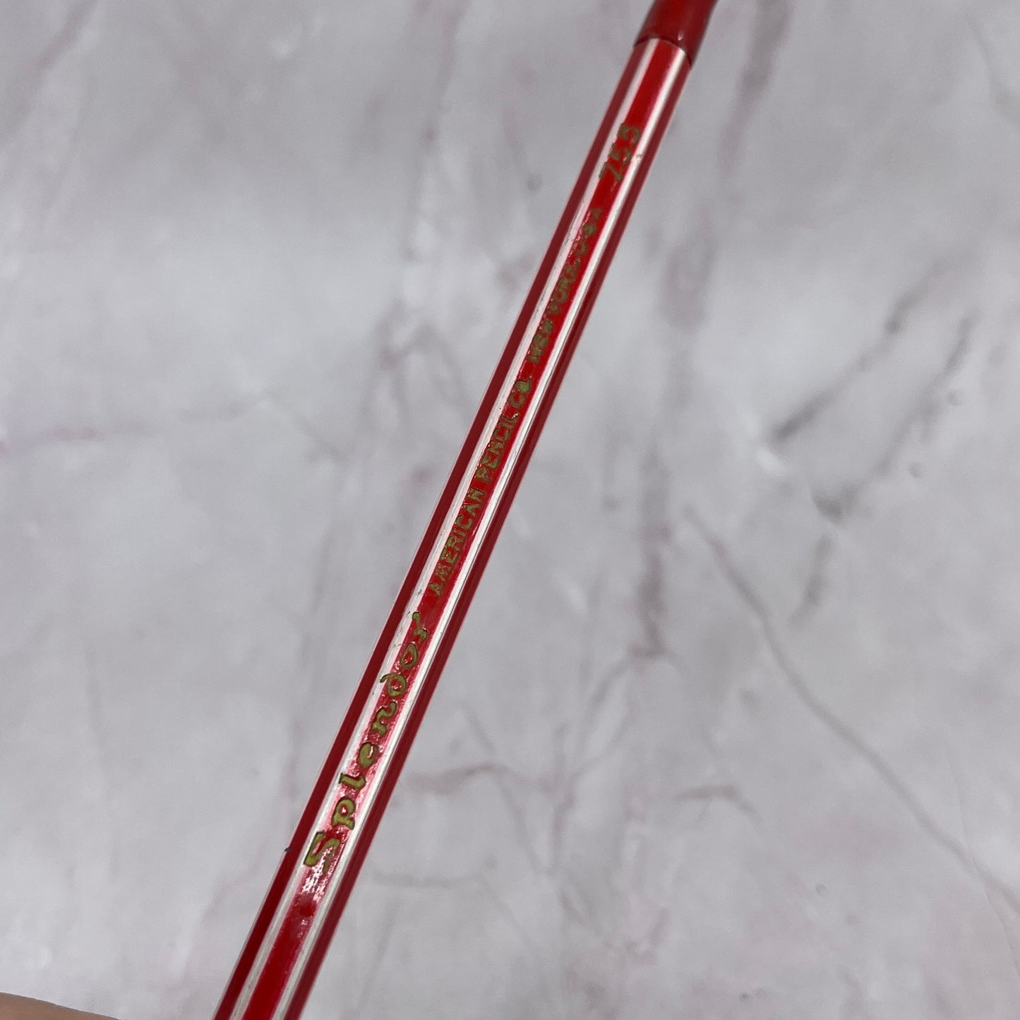 Splendor American Pencil 755 Candy Stripe Unused Vintage Pencil TC5-PP1