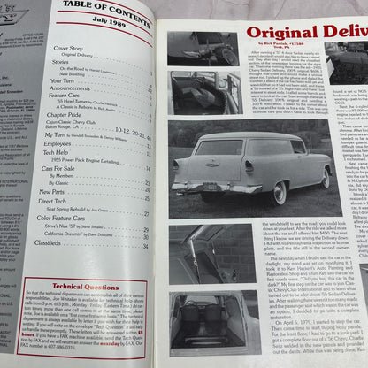 Firewall Forward Detail - '55, '56, '57 Classic Chevy World - Jul 1989 M31