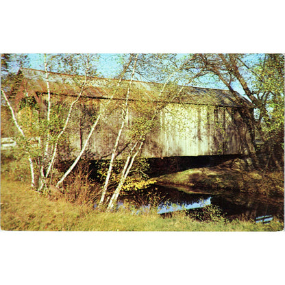 Otter Brook East Swanzey New Hampshire Covered Bridge Postcard PC7
