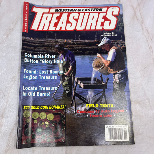 1990 Oct - Western & Eastern Treasures Magazine - Treasure Hunting Gold M12