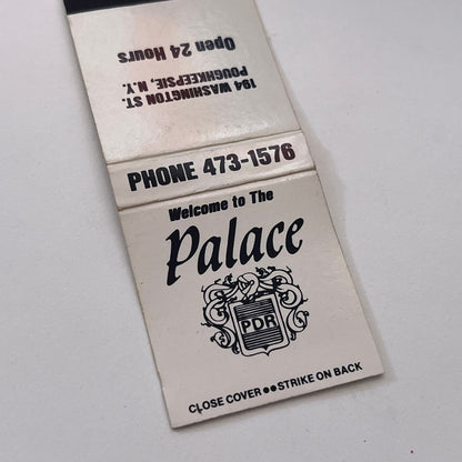The Palace 194 Washington St Poughkeepsie NY Vintage Matchbook Cover TB8-MB-11