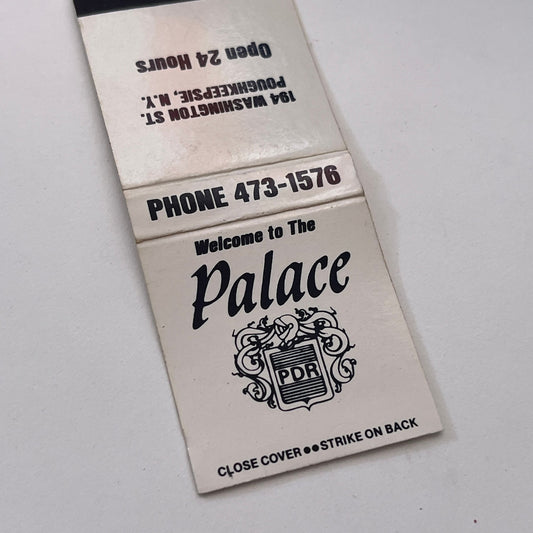 The Palace 194 Washington St Poughkeepsie NY Vintage Matchbook Cover TB8-MB-11