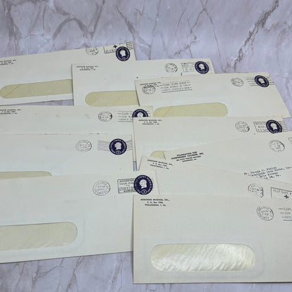 1950s Huge Lot of Philadelphia Iron Works PA Postal Cover Envelopes TG7-EB1