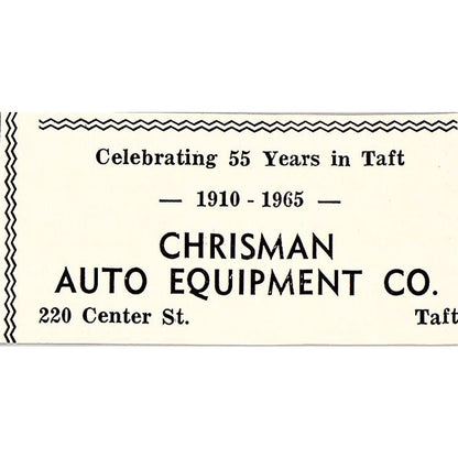 Chrisman Auto Equipment, Remar's Womens Apparel c1965 Ad AF8-S22