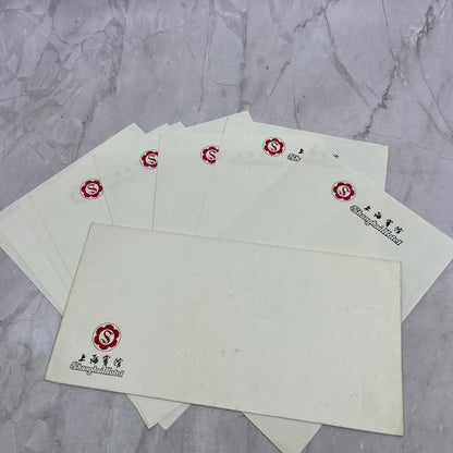 Vintage Shanghai Hotel Stationary and Envelope Lot TJ5-EL