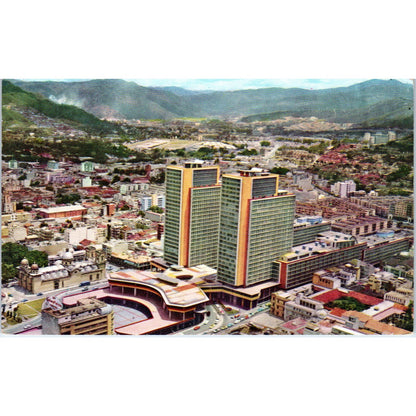 Centro Simón Bolívar Vista Aérea Caracas Venezuela Vintage Postcard PE3