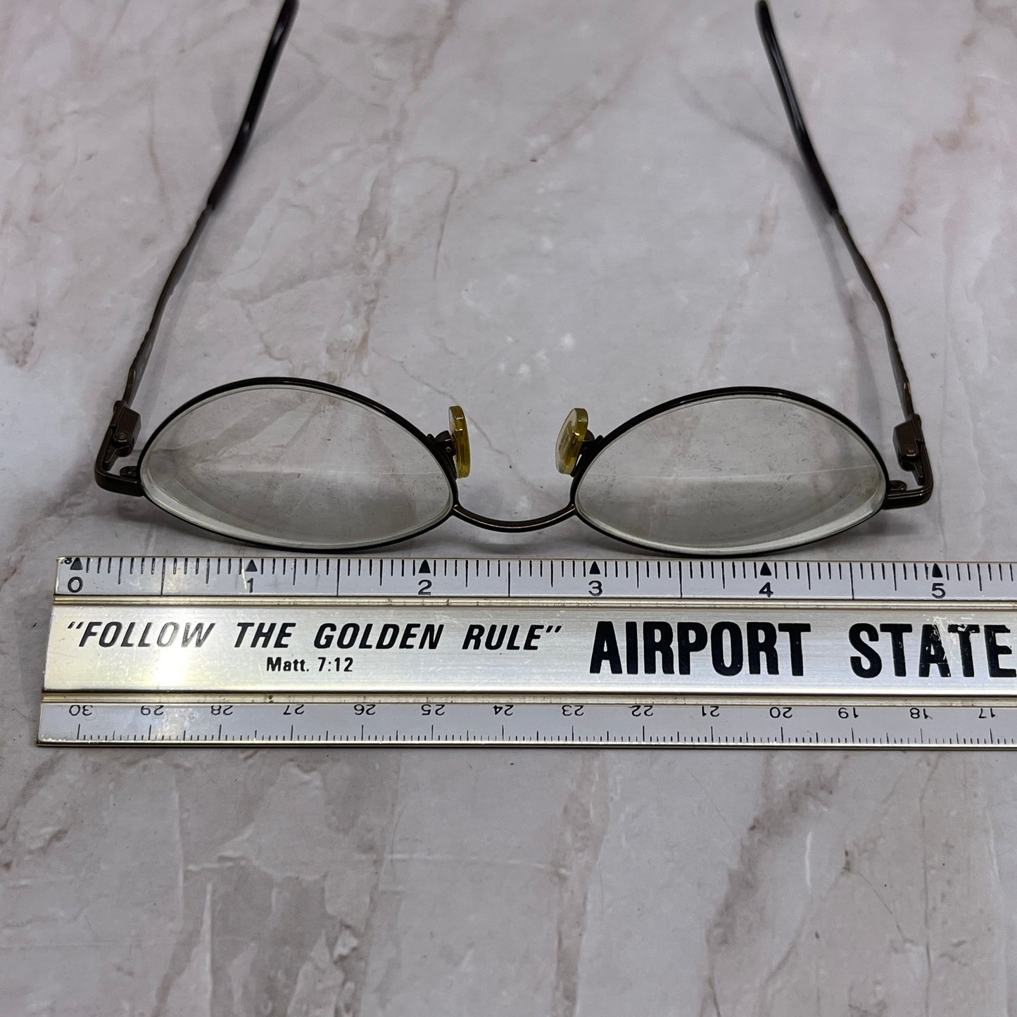 Nicole Miller Wings Bronze 135mm 49-18 Sunglasses Eyeglasses Frames TG7-G3-6