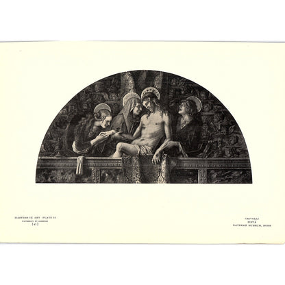 Pietà - Crivelli - 1908 Litho Art Print AF4-8