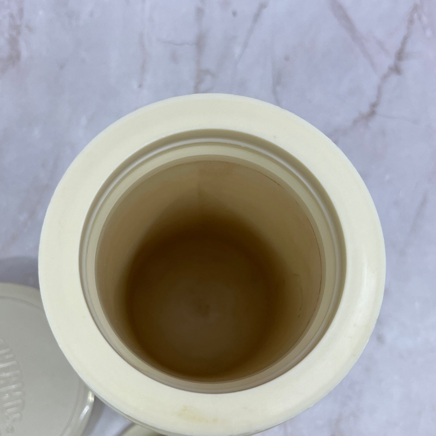 Vintage 1971 King-Seeley Thermos, Pint Size, Geometric Design Used TF4