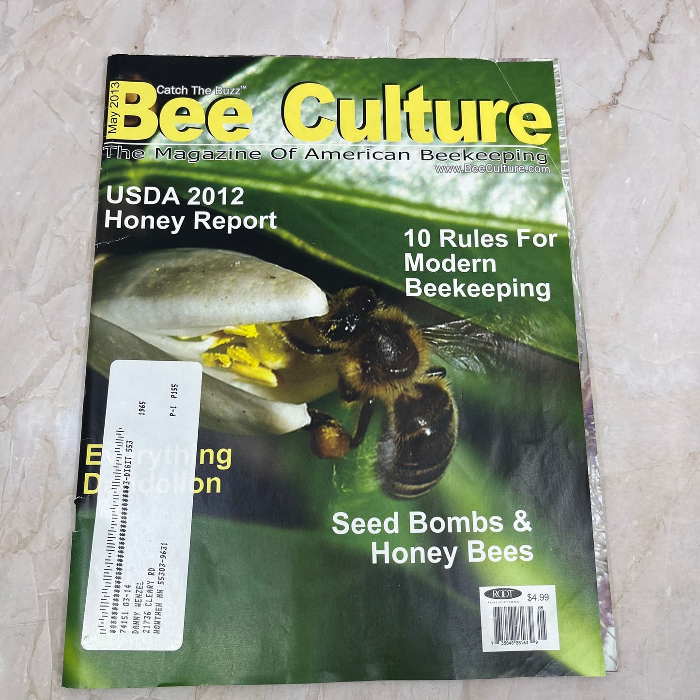 2013 May Bee Culture Magazine Bees Beekeeping Honey M8
