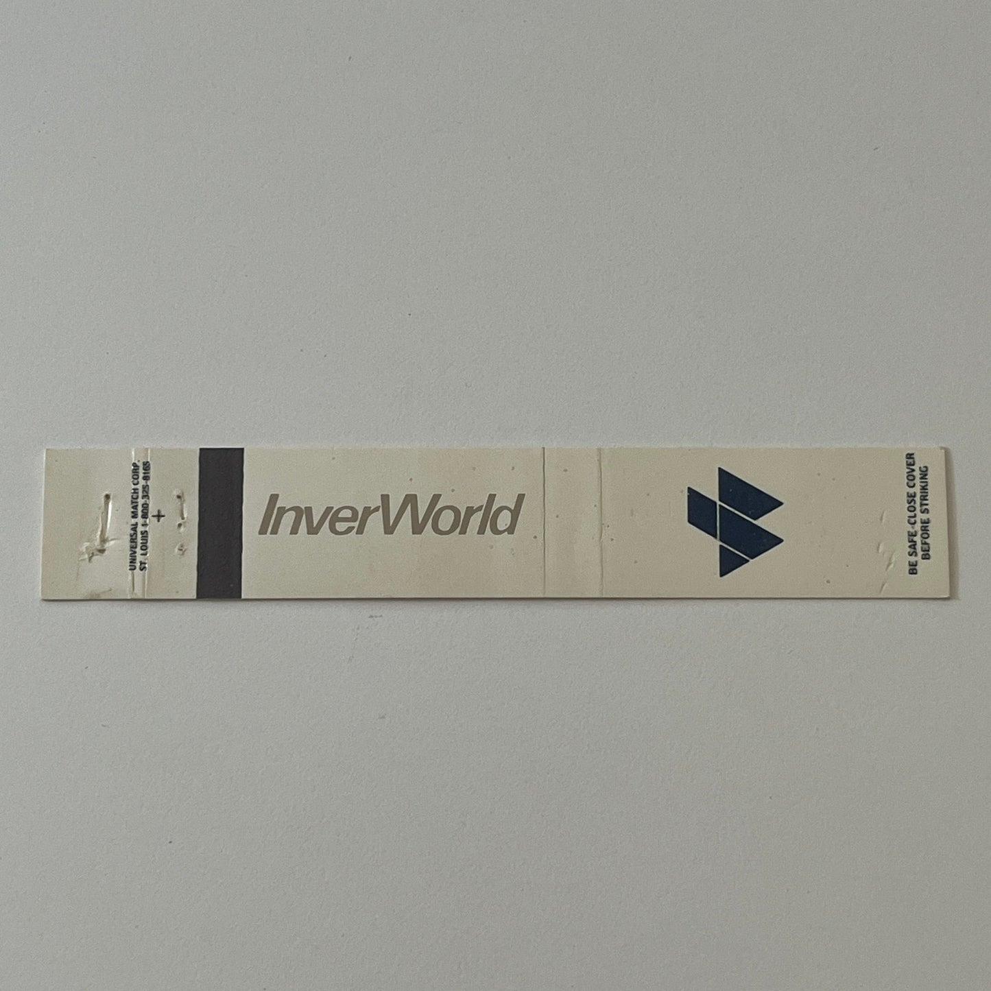 InverWorld Investments San Antonio Texas Vintage Matchbook TB6-MB2-9