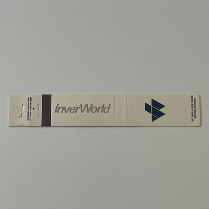 InverWorld Investments San Antonio Texas Vintage Matchbook TB6-MB2-9