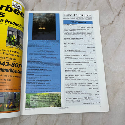 2009 Dec Bee Culture Magazine Magazine - Magazine of American Beekeeping M7