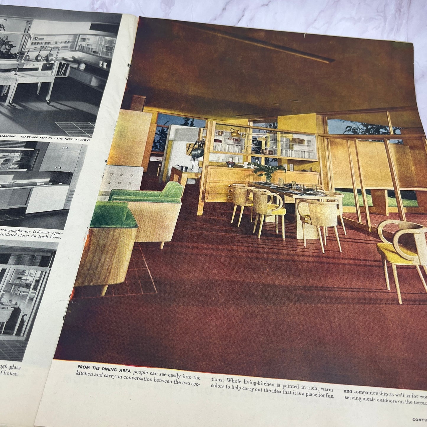 Life Portfolio of Ideas for Home Planning 1940s Interior Design 14 Page Article V14-1