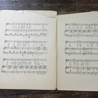 I Know a Song - G. Anthenis Wm. De Mol Jean Dore 1889 Sheet Music V33-4