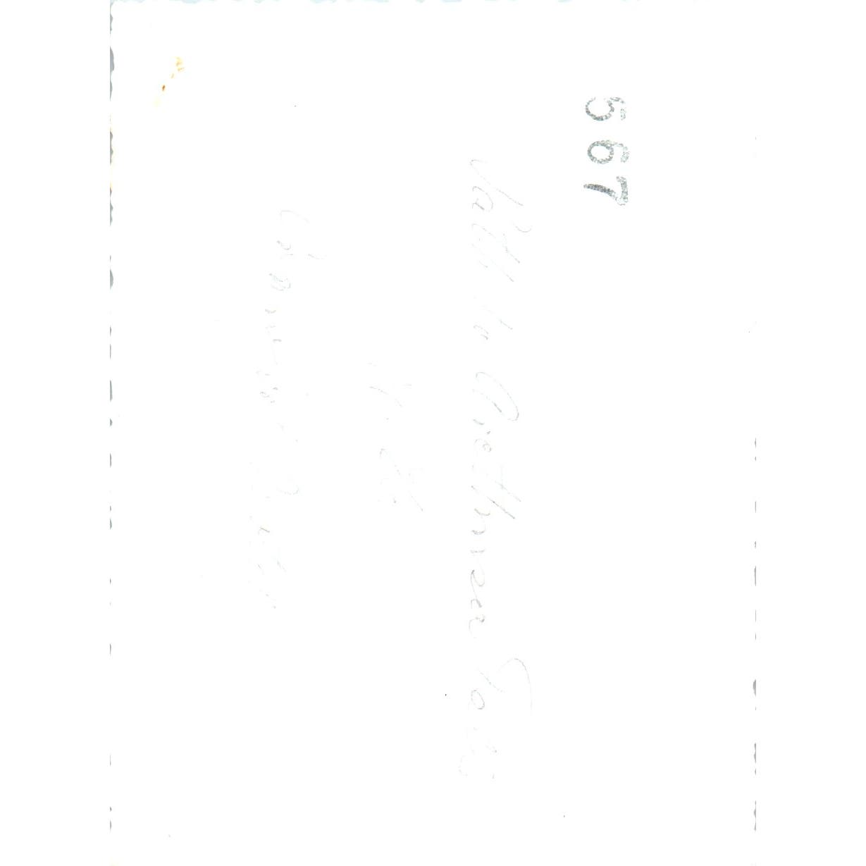 1920s Original Photo Man on Bridge Near Arethusa Falls Crawford Notch NH 3x4 AE6