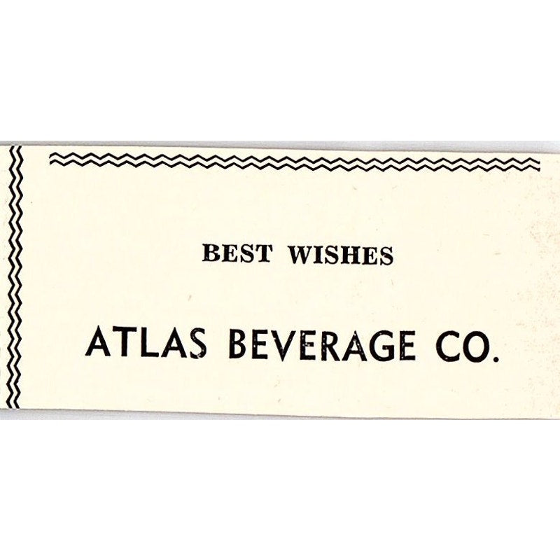 Atlas Beverage Co, Hall Mart - Taft CA c1965 Ad AF8-S24