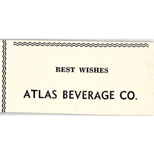 Atlas Beverage Co, Hall Mart - Taft CA c1965 Ad AF8-S24