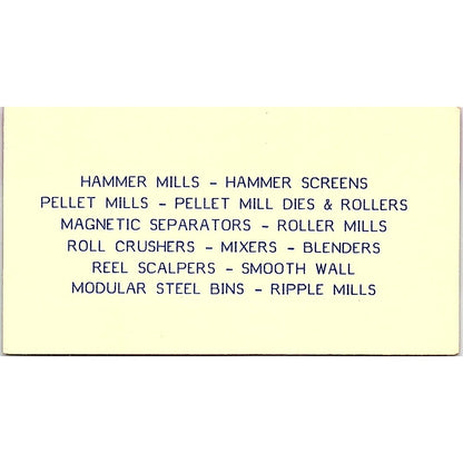 Walter Vandiver Sales Fort Worth TX Vintage Business Card SD9-B4