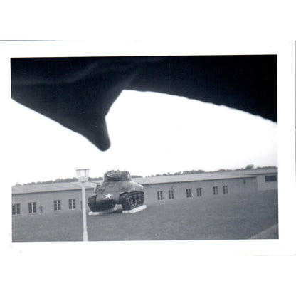 US Army Tank in Stuttgart Postwar Germany c1954 Army Photo AF1-AP2