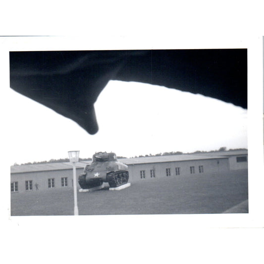 US Army Tank in Stuttgart Postwar Germany c1954 Army Photo AF1-AP2