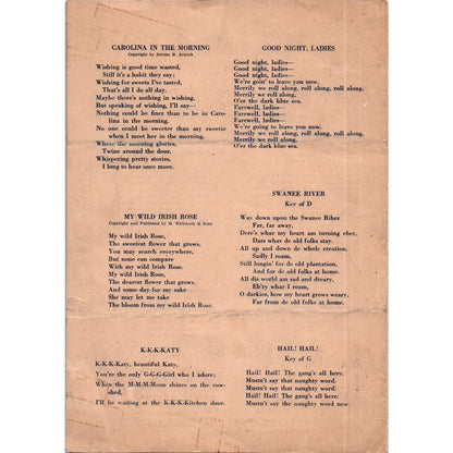 1929 Bell Society Annual Banquet Program Hotel Statler  AE4