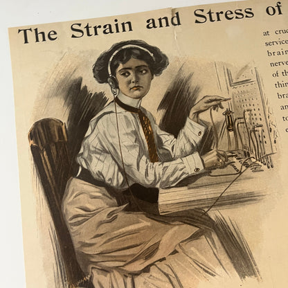 Shredded Wheat Company Telegraph Operator Ad Niagara Falls NY V1-8