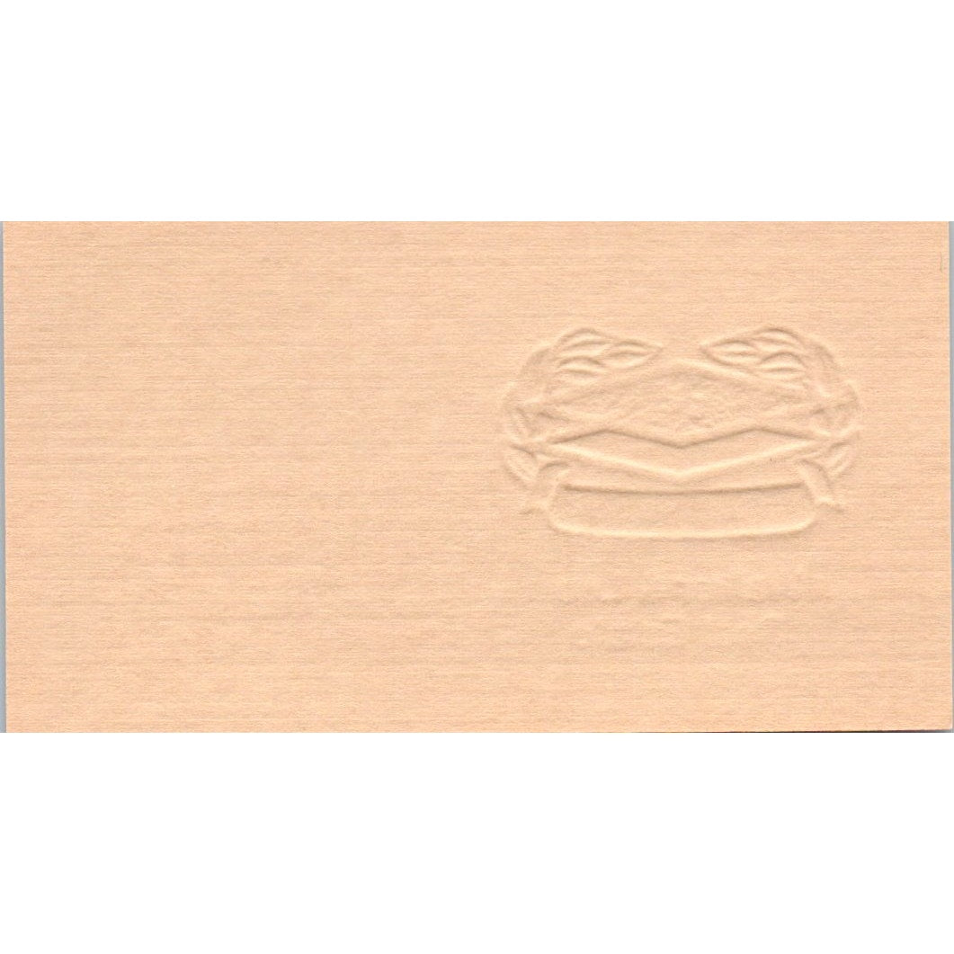 Bill King Walker & Lee Real Estate Santa Ana CA Vintage Business Card SD8-B2