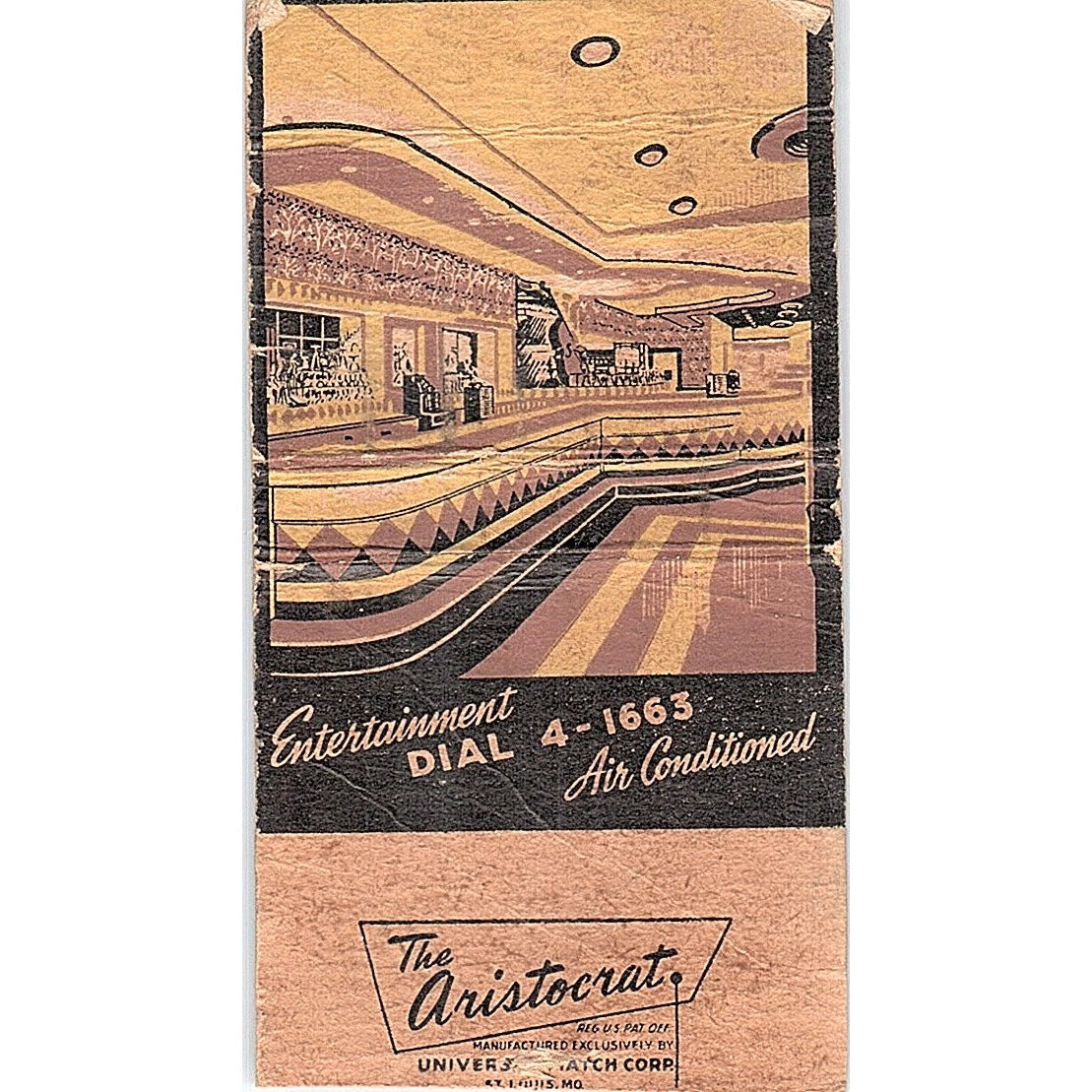 Teve's West Duluth Bar and Grill Teve Pekkala MN Pinup Matchbook Cover SF3-Y4