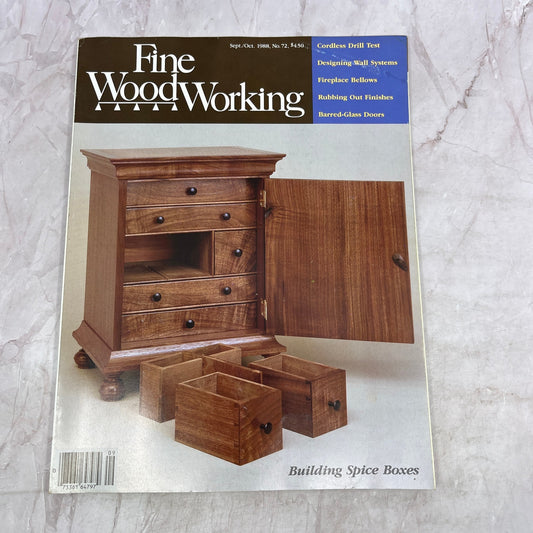 Building Spice Boxes Sep/Oct 1988 No 72 Taunton's Fine Woodworking Magazine M34