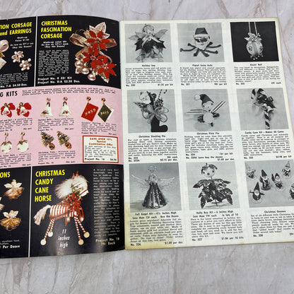 1961 Holiday Handicrafts Christmas Craft Catalog TI9-P3