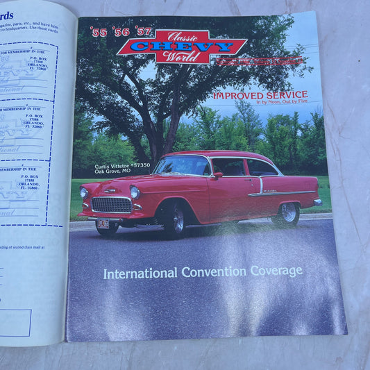 Curtis Vittetoe Oak Grove MO - '55, '56, '57 Classic Chevy World - Nov 1986 M31