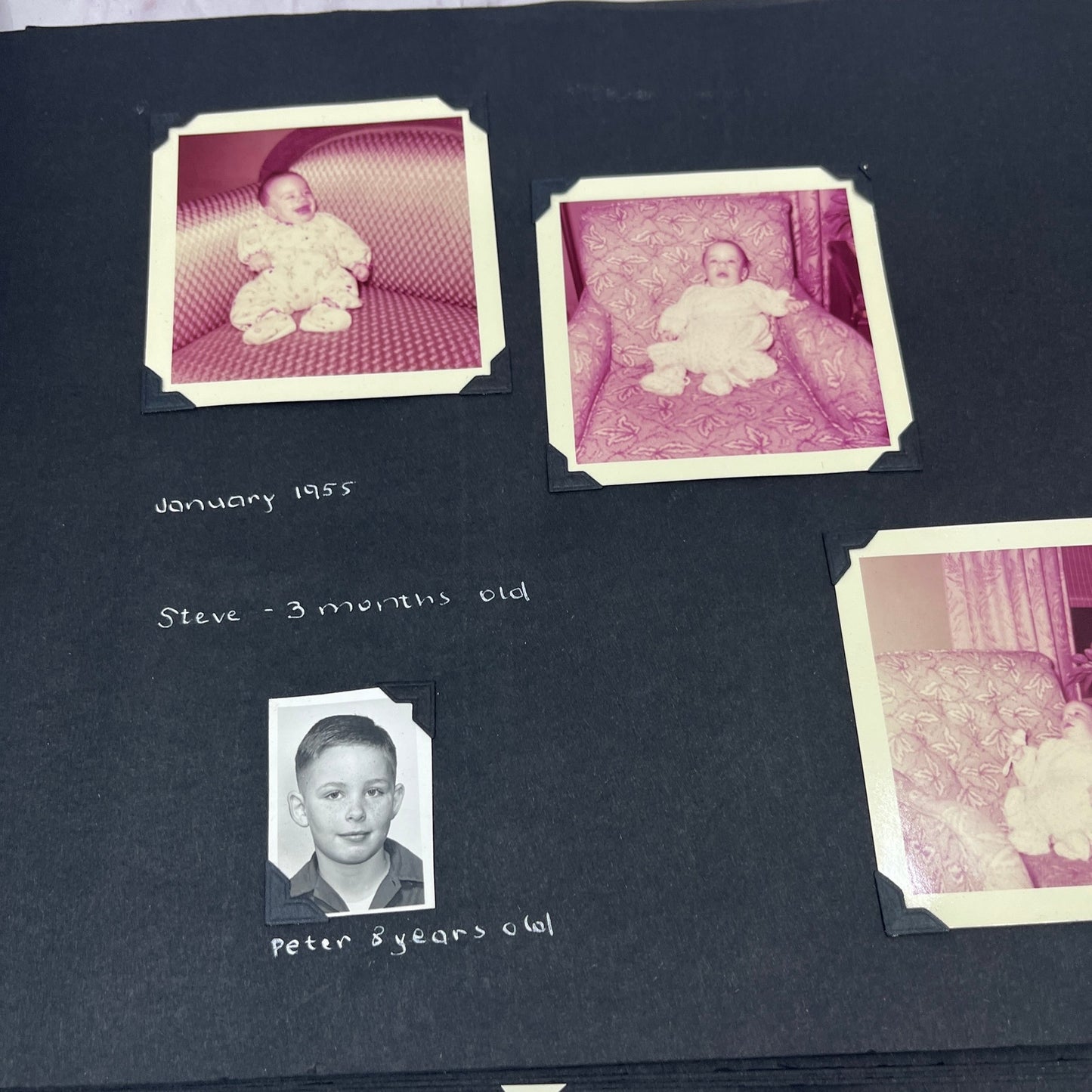 1950s Family Photo Album Louis L. Croy Stephen F. Croy Family Manitowoc WI TB8