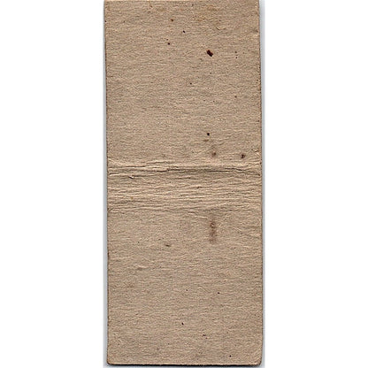 Bud & Milt Merwin & Schrank Hell Creek Bar Jordan MT Vtg Matchbook Cover SC7-Y4
