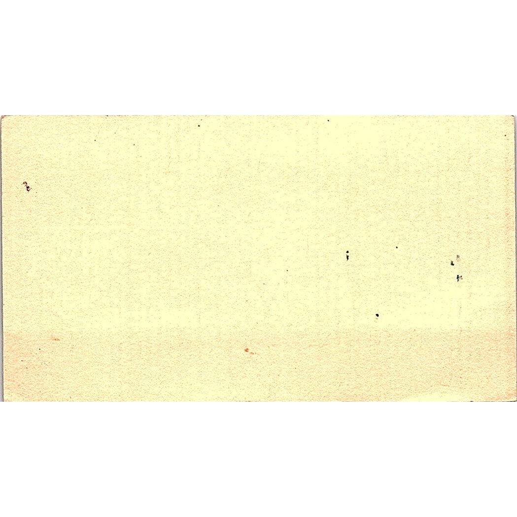 Tanning & Accu-Massage Houston Texas Vintage Business Card SB4-B2