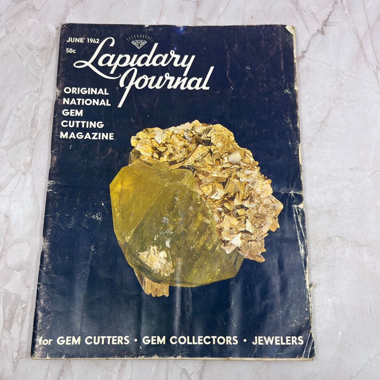 San Diego Gem Studded Tiara - Lapidary Journal Magazine - Jun 1962 M25