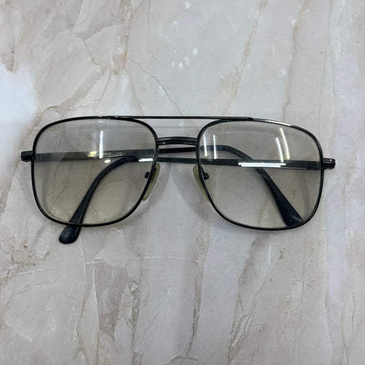 Retro Anthony Martin Trooper 05 Black Aviator Sunglasses Eyeglasses TD7-G4-2